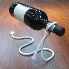 Magic Rope wijnfles houder