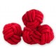 Bachelor knots manchetknopen - rood