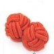 Bachelor knots manchetknopen - oranje